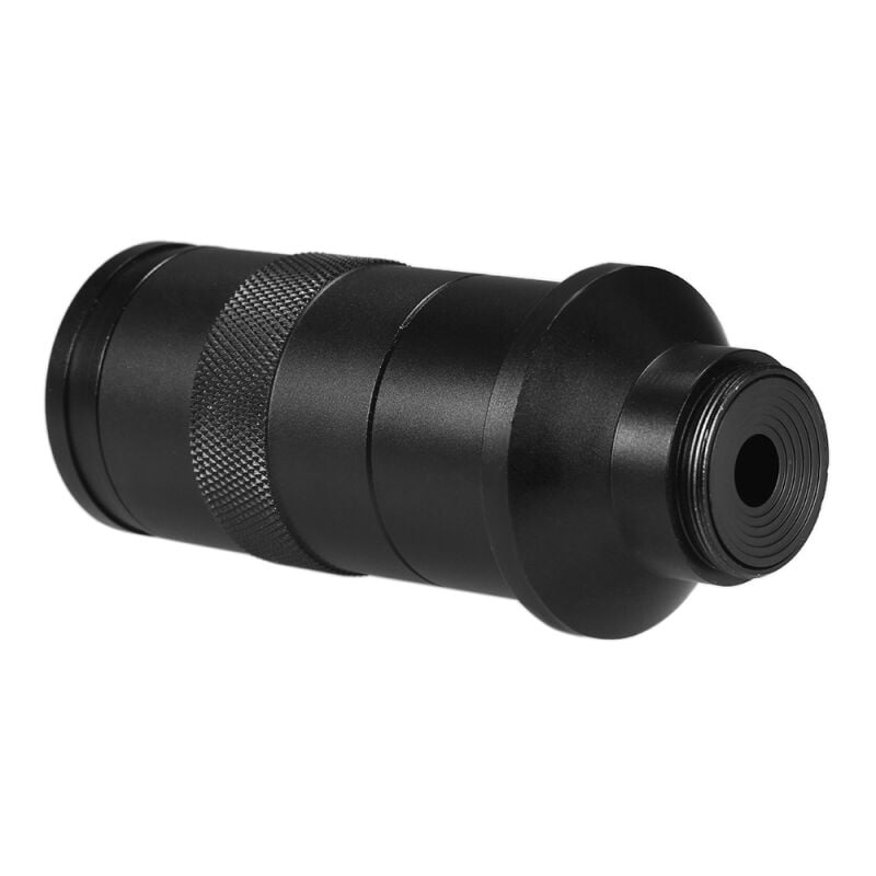 Lifcausal Caméra Microscope Industriel ccd avec Objectif Cmount 25mm, Zoom 10X200X Réglable, Oculaire Grossisseur pour Laboratoires et Circuits