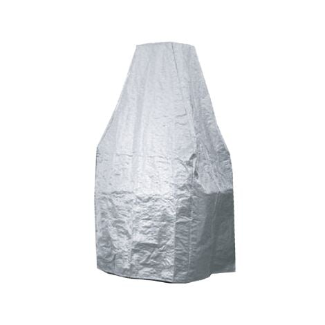 INFERRAMENTA Housse de barbecue en polye'thyle'ne 125x92x250 cm pour couvrir les barbecues en maconnerie qui ne sont pas utilise's sous la pluie