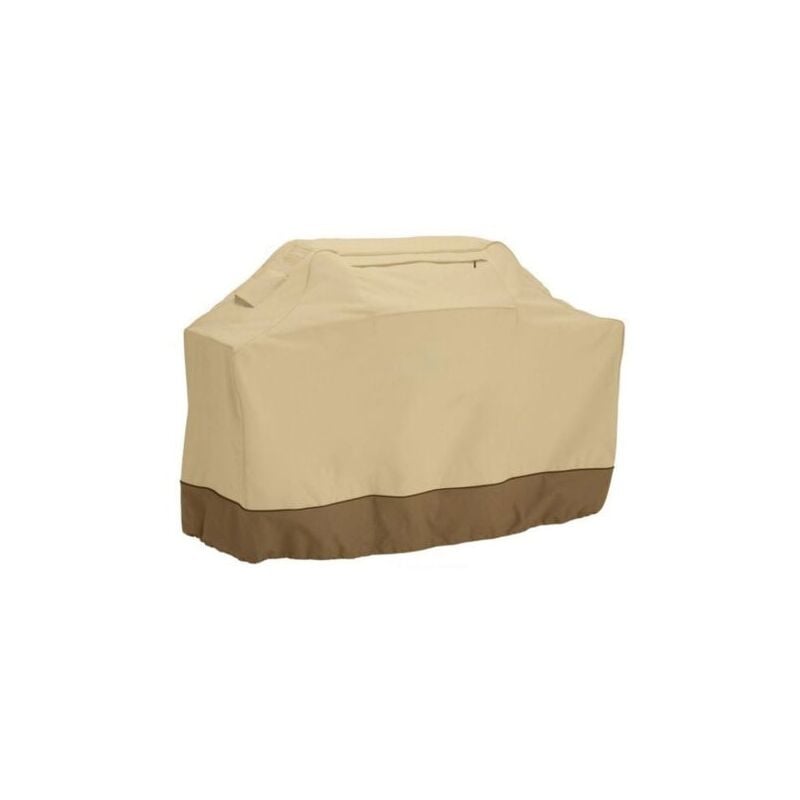 SNQ - Housse de barbecue en tissu Oxford 145 x 61 x 117 cm avec revêtement en pu, très résistante, imperméable et résistante aux intempéries