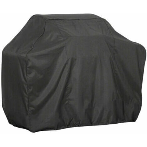 Housse de barbecue et plancha,La housse de gril est fabriquée en tissu Oxford 210D, plaqué argent noir, imperméable, durable, indéchirable et anti-poussière, convient pour barbecue, gril à ga
