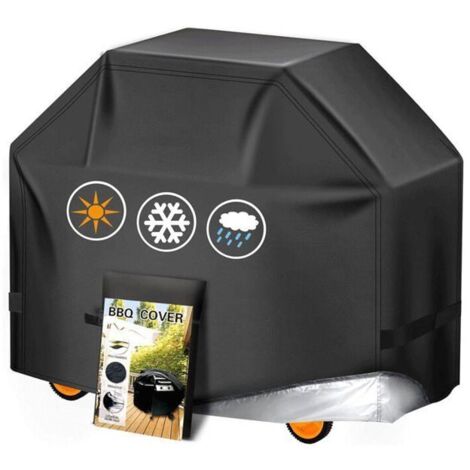 Housse de barbecue extérieur, Housse de plancha, Bâche de protection pour barbecue, Couverture de gril anti-intempéries