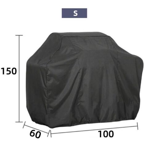 Housse de barbecue extérieur imperméable et anti-poussière S 100x60x150 cm