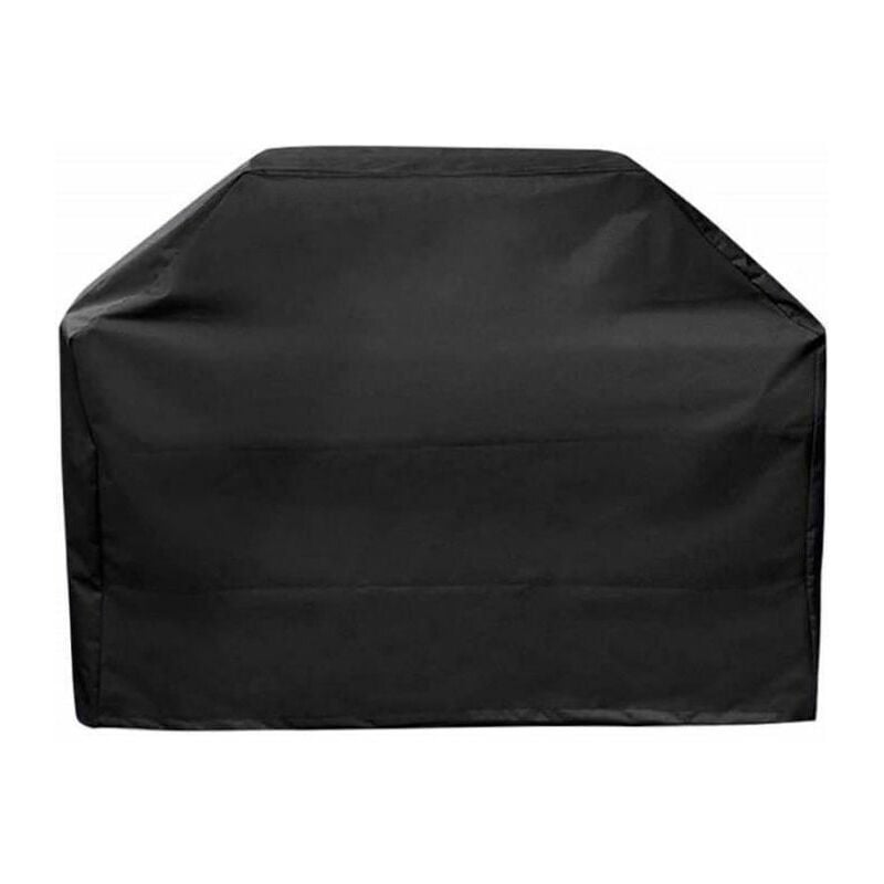 Housse de barbecue imperméable noire 145x60x121cm noir 1PCS