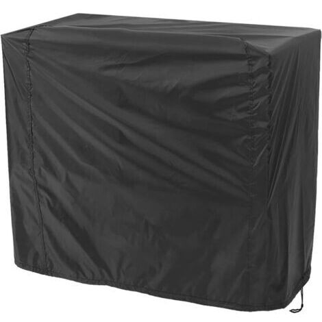 Housse de barbecue imperméable, anti-poussière et coupe-vent, pour barbecue, jardin, terrasse, 80 x 66 x 100 cm, noire