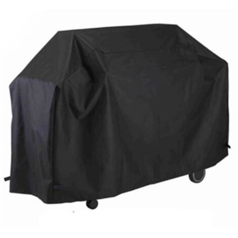 Housse de Barbecue Imperméable en Oxford 145x61x117cm, Protection UV, Résistante à l'Eau et à la Poussière, pour Weber et Autres.
