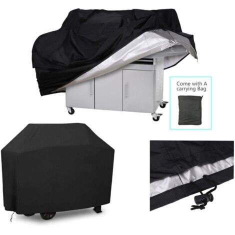 Housse de barbecue imperméable et résistante pour barbecue Weber, Brinkmann,M,150X100X125CM