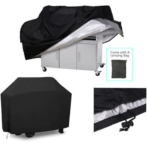 Housse de barbecue imperméable et résistante pour barbecue Weber, Brinkmann,M,150X100X125CM