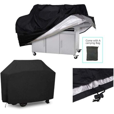 Housse de barbecue imperméable et résistante pour barbecue Weber, Brinkmann,XL,190X71X117CM