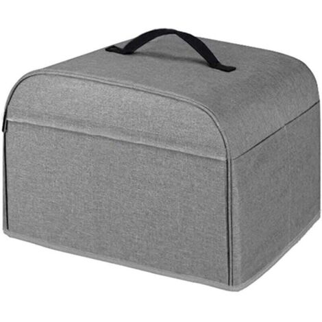 Housse de barbecue intérieur lavable en machine 300D – Compatible friteuse à air, gris, 36 x 34 x 25 cm Ortviai