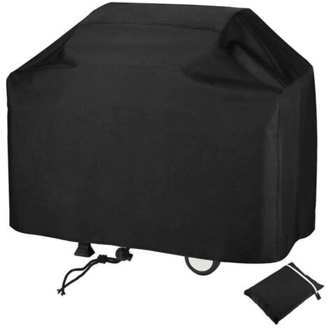 Housse de Barbecue - Protection Noir - Anti-Vent, Anti-UV, Imperméable