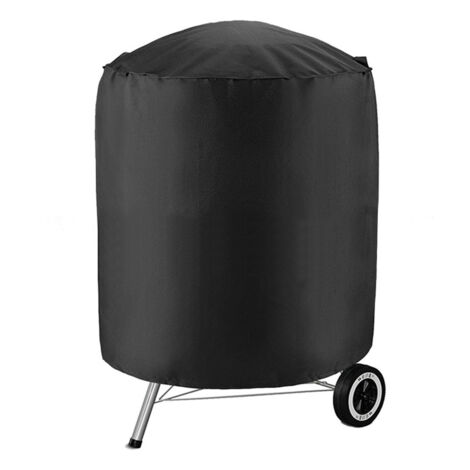 Housse de barbecue ronde et imperméable, tissu Oxford 71×73 cm —