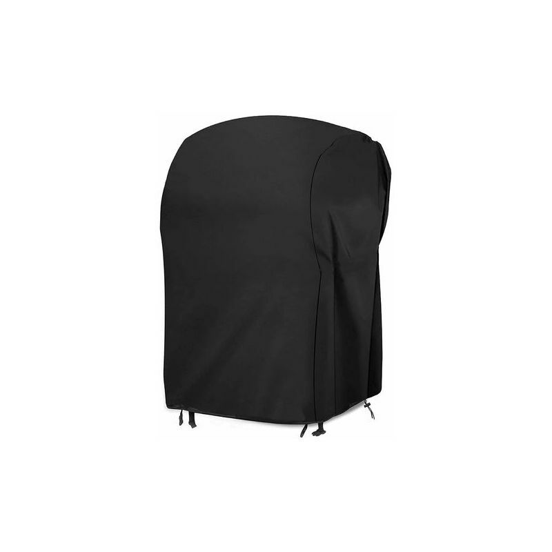 Housse de barbecue ronde, Spirit E210 Housse de protection pour plancha étanche Sangle réglable pour la plupart des grilles (77 67 110 cm)