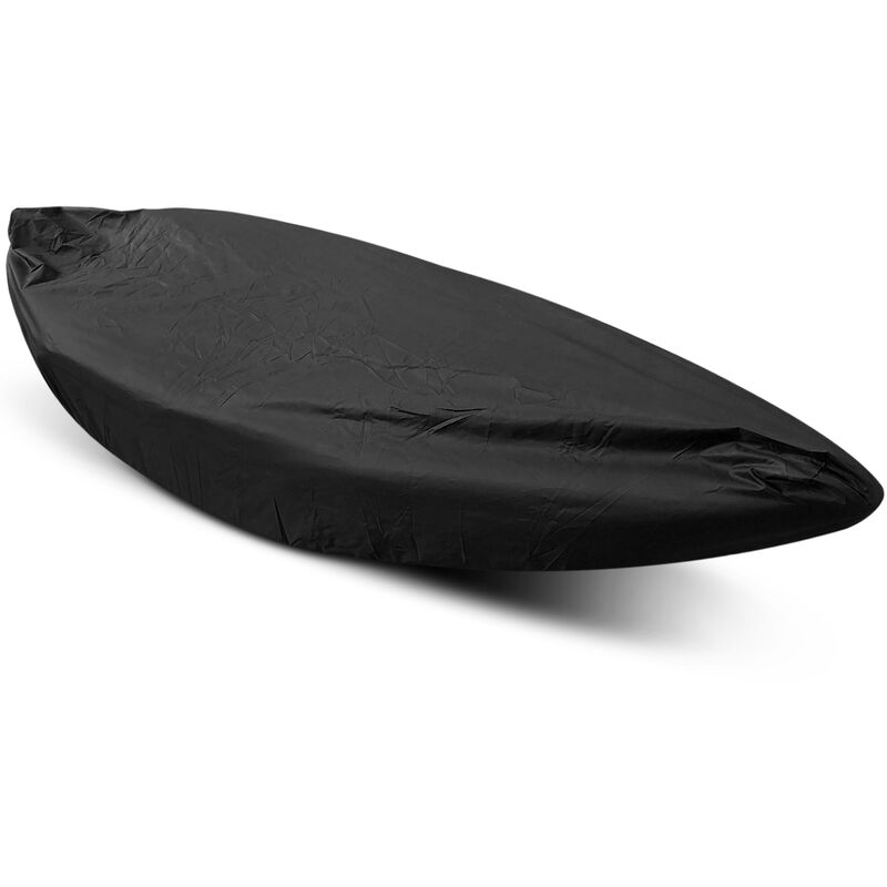 Housse de bateau de kayak en tissu Oxford, MH201118-G noir 6.6M (convient aux bateaux 5.6-6.0M)