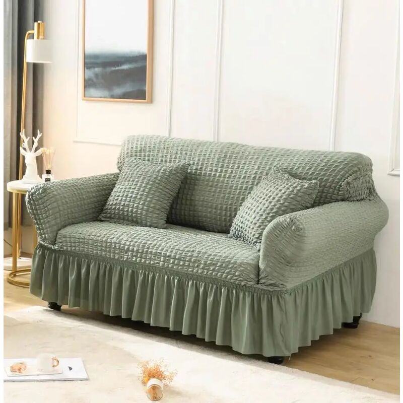 Langray - Housse de canapé extensible housse de protection en treillis à bulles 3d élégant housse de canapé haute extensible housse de canapé durable