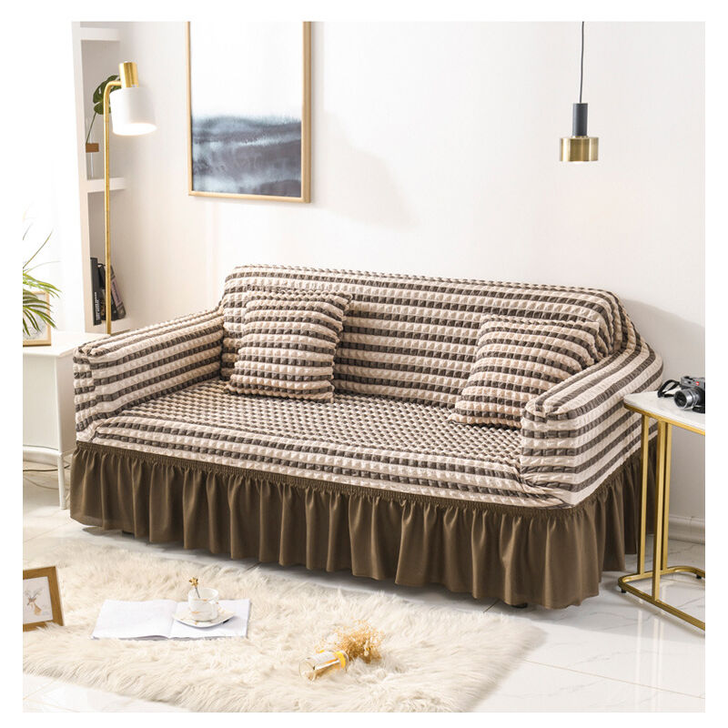 Langray - Housse de canapé extensible housse de protection en treillis à bulles 3d élégant housse de canapé haute extensible housse de canapé durable