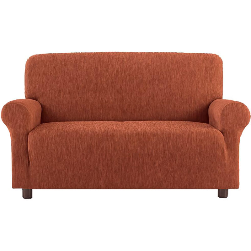 Housse de canapé à la mode extensible orange de New York, anti-rayures, pour canapés avec accoudoirs, housse de canapé universel Canapé 3/4 places