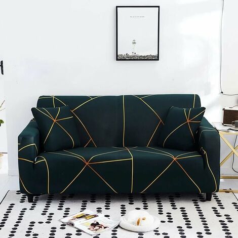 Housse de canapé extensible Housse de protection extensible pour canapé et fauteuil pour salon-housse de coussin-4545cm-2pcs