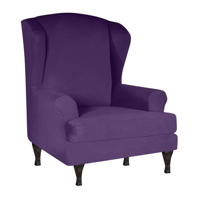 Housse de canapé extensible pour fauteuil inclinable, protection de meubles, douce avec tissu élastique en soie de lait