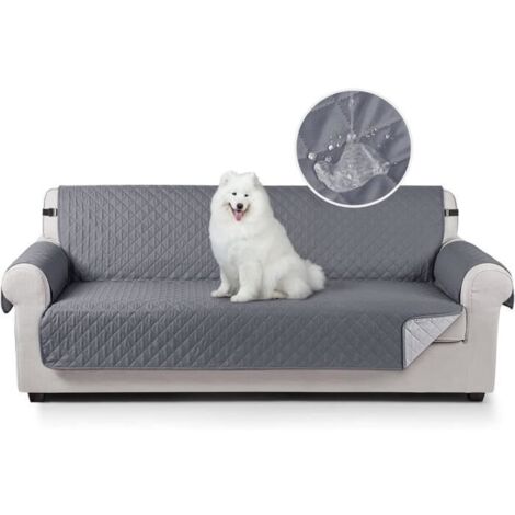 Housse de canapé - Housses de Protection - Gris - Imperméable - Extensible - Universelle