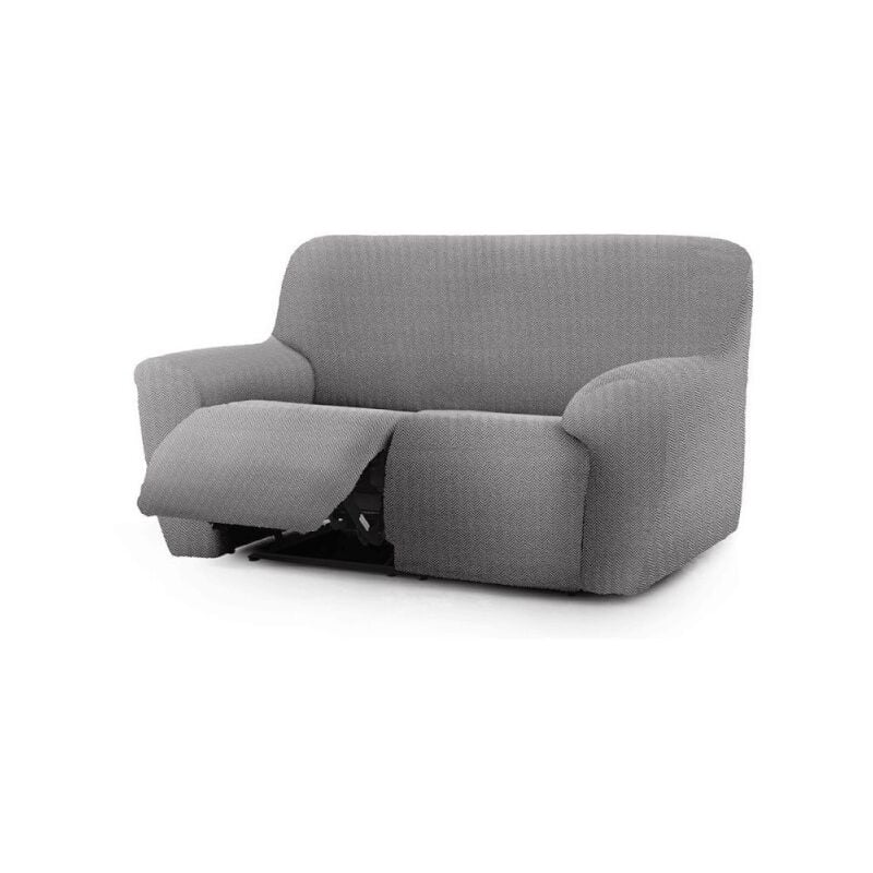 Housse de canapé relax 2 places Jaz gris 150-200