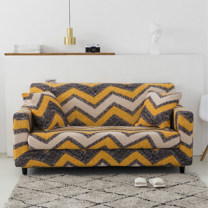 Linghhang - Housse de canapé,Housse de canapé 2 places stretch,140-180cm