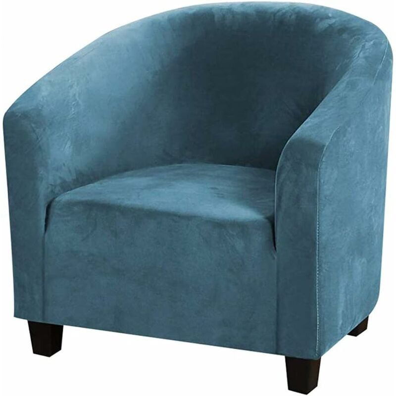 Fei Yu - Housse De Chaise Club,Housses De Chaise De Baignoire en Velours Extensible Housses De Canapé Souples pour Fauteuil Protecteur De Meubles