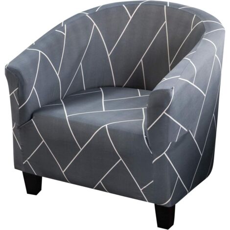 Housse de chaise de canapé Polyester Spandex housse de chaise de bain housse de fauteuil housse de canapé souple pour meubles
