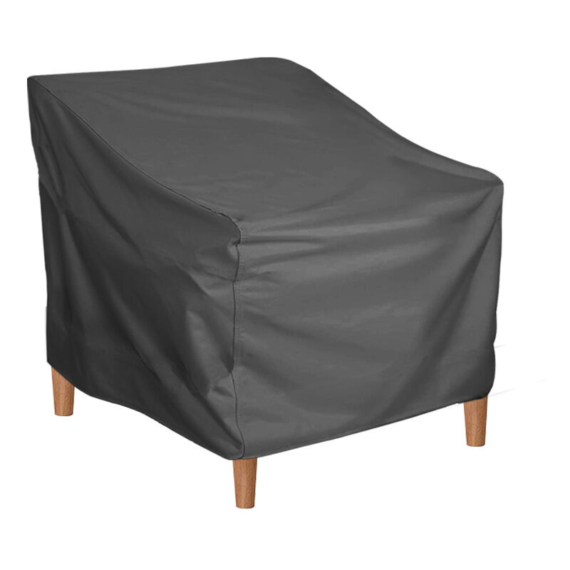 Housse de Chaise de Jardin 1 PCS, Housse de Protection de Fauteuil Jardin Empilables en Tissu Oxford 210D, Housse Fauteuil Jardin Housse Chaise