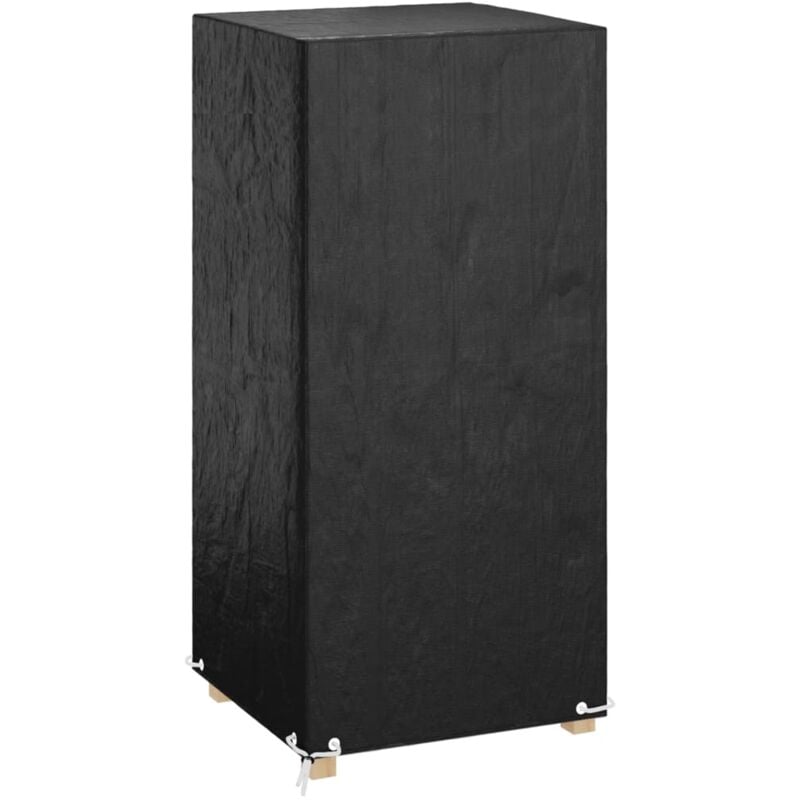 Housse de chaise de jardin 8 œillets 75x70x140 cm pe