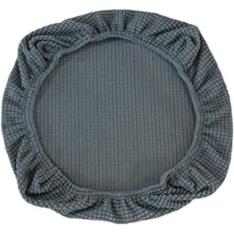 Housse de Chaise - Élastique - Antidérapante - Adaptée Chaises 38 à 50 cm - Protection Rayures Éclaboussures - 1 Pièce