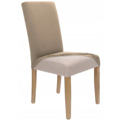 HOUSSE DE CHAISE ÉLASTIQUE BEIGE [21DB]