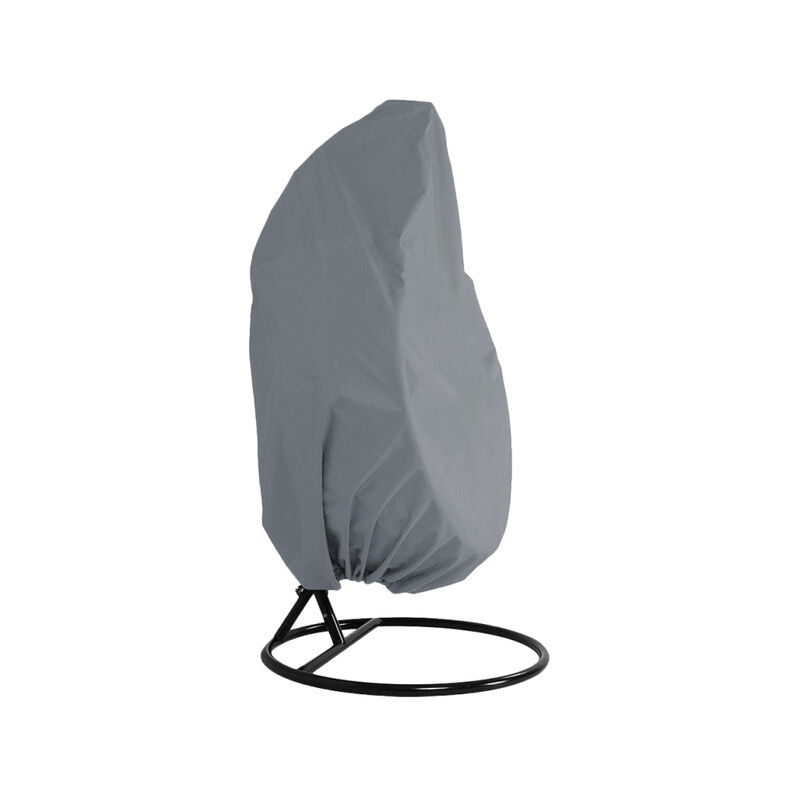 Housse de chaise couleur coquille d'œuf, protection pour fauteuil à bascule, housse pour fauteuil suspendu, balancelle de jardin, masque de