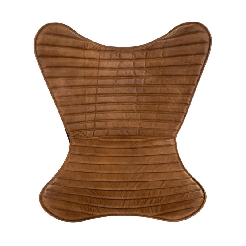 Housse de Chaise en Cuir 'Dario' 92cm Marron