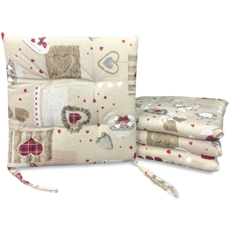 housse de chaise MORBIDONE DORY TYROL CŒUR HOLLY