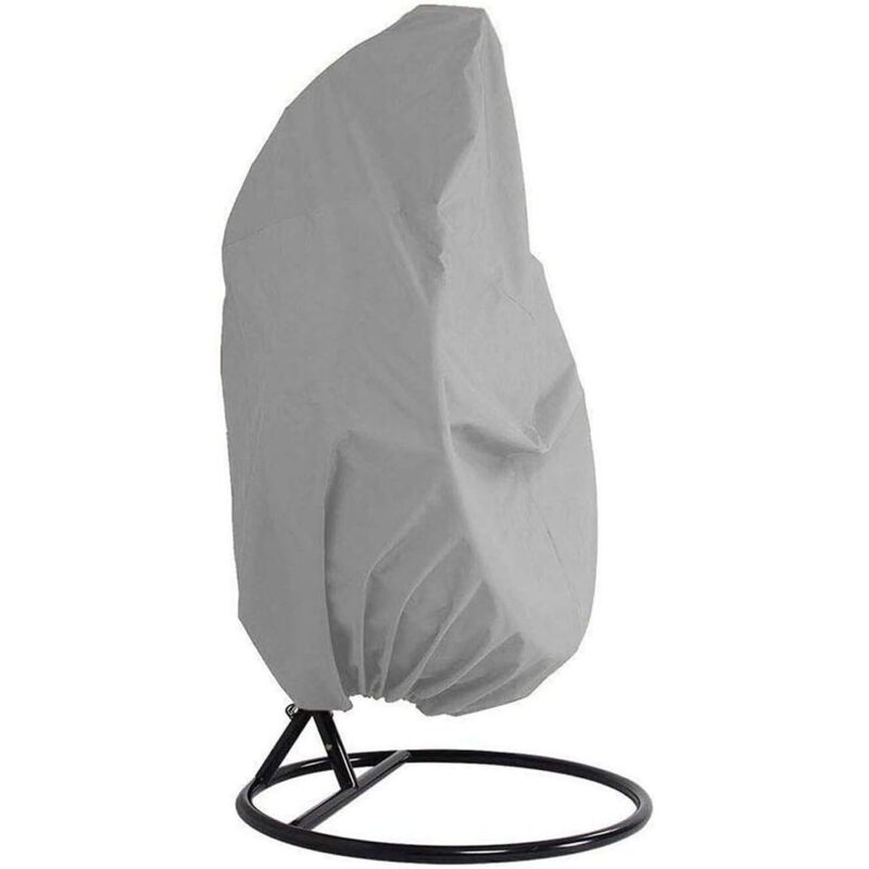 Housse de Chaise Suspendue en Tissu Oxford imperméable avec Doublure en pvc Housse de Chaise balançoire pour terrasse avec Sac de Rangement 230 x 200