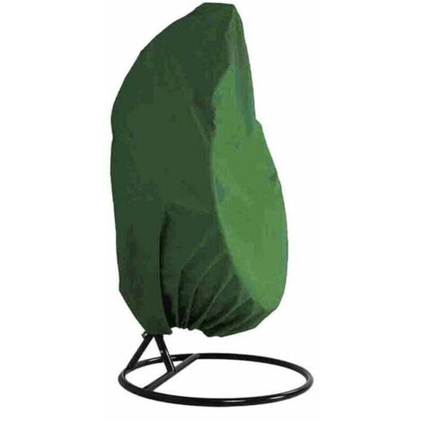 Housse de Chaise Suspendue,Couverture de Chaise Suspendue,Housse de Protection Fauteuil Suspendu,Housse de Fauteuil Suspendue,Coupe-Vent, Anti-UV, Tissu Oxford Robuste 190x115cm (Vert)
