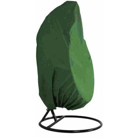 Housse de Chaise Suspendue,Couverture de Chaise Suspendue,Housse de Protection Fauteuil Suspendu,Housse de Fauteuil Suspendue,Coupe-Vent, Anti-UV, Tissu Oxford Robuste 190x115cm (Vert)