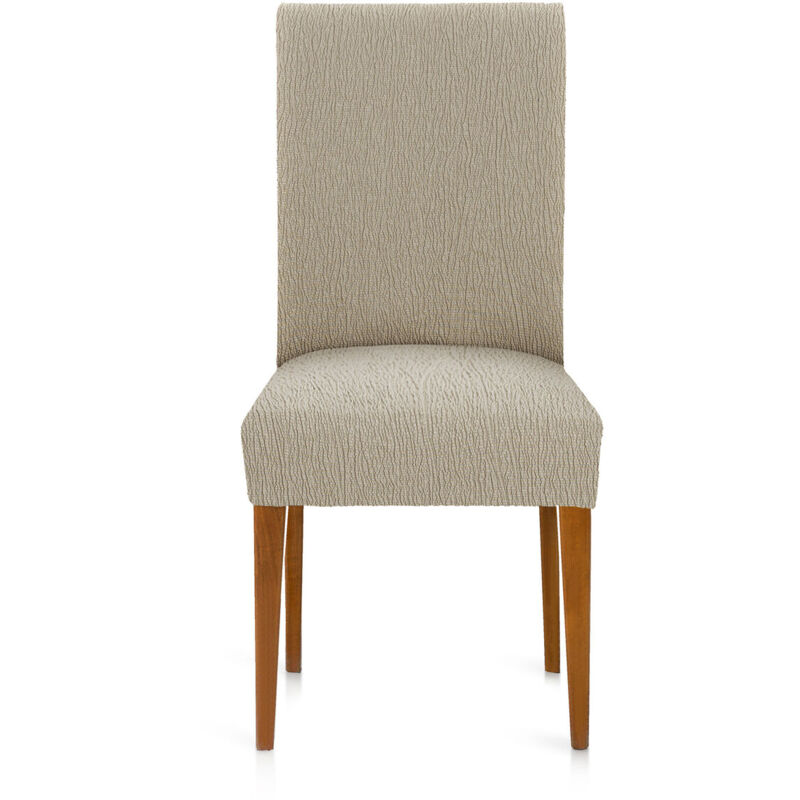 Webmarketpoint - Housse de Chaise Eysa troya Marron Clair 50 x 55 x 50 cm 2 Unités