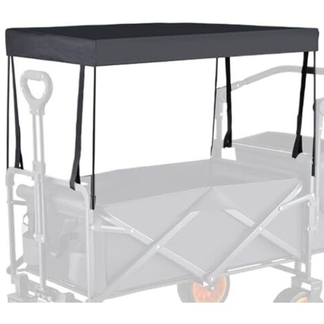 Housse de chariot Housse imperméable pour chariot de courses d'extérieur pour camping et équipement de randonnée, vélo, jardin, animaux de compagnie, courses et outils de jardin
