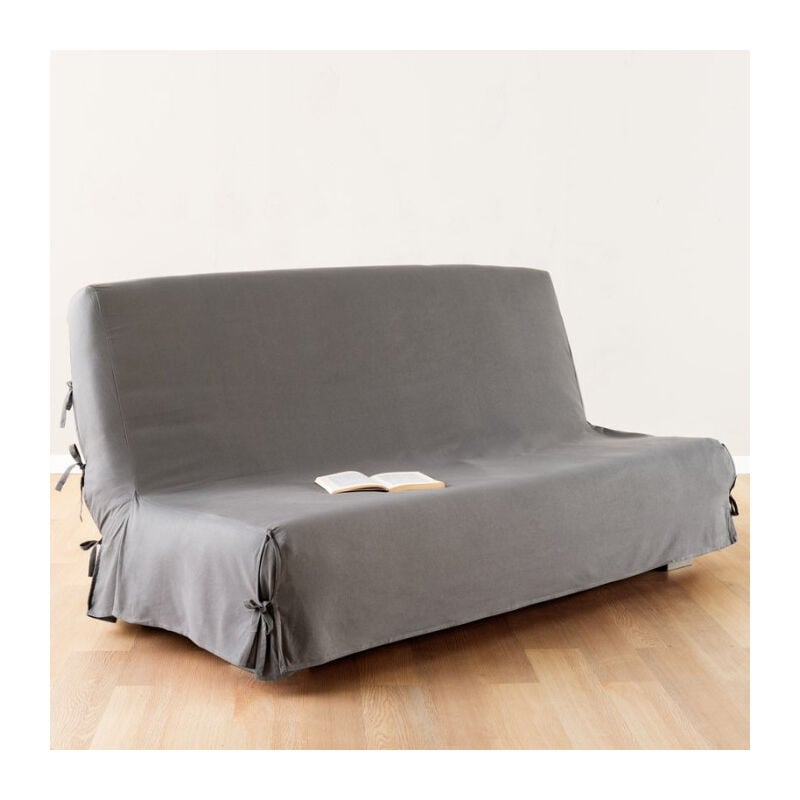 Housse de Clic-Clac "Tissu" 140x200cm Gris Clair