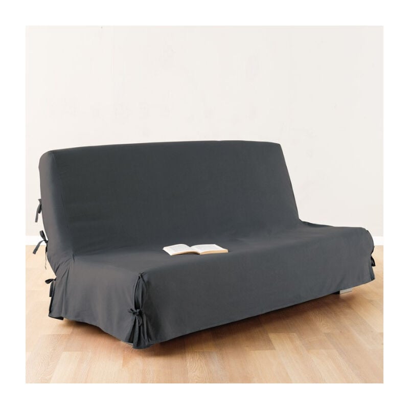 Housse de Clic-Clac 'Tissu' 140x200cm Gris Foncé