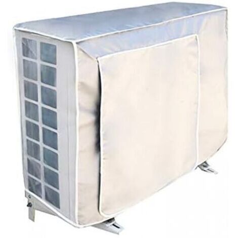 Housse de climatisation, anti-poussière anti-neige imperméable extérieur tissu Oxford housse de climatisation