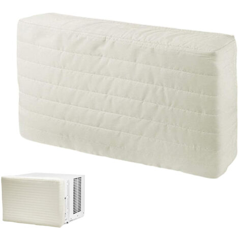 Housse de climatiseur intérieur, housse de refroidisseur d'air intérieur, protection anti-poussière,blanc,53389cm