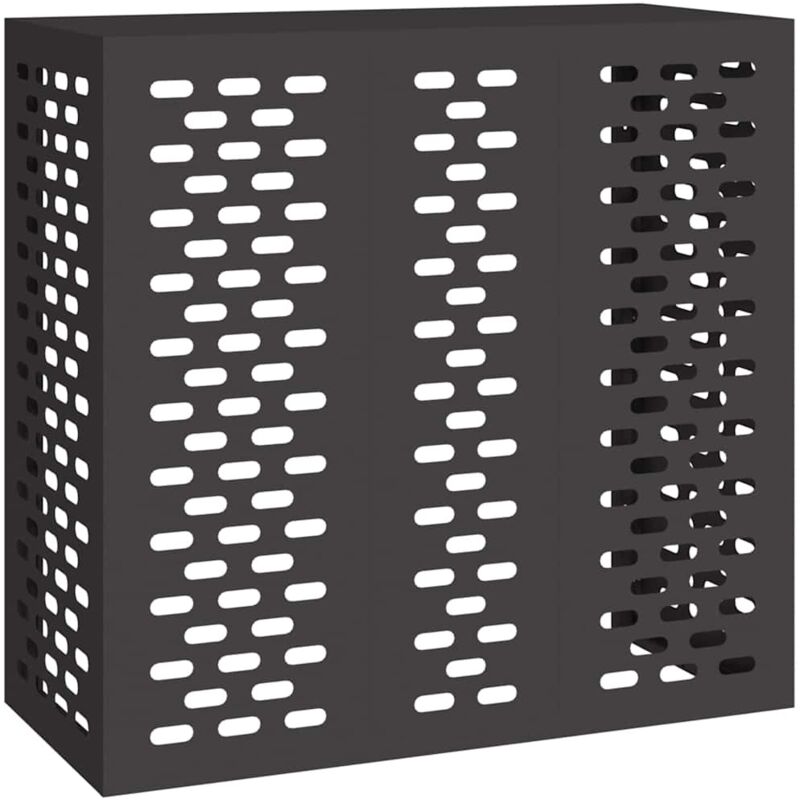 Housse de climatiseur - Noir, 110 x 50 x 105 cm Vidaxl