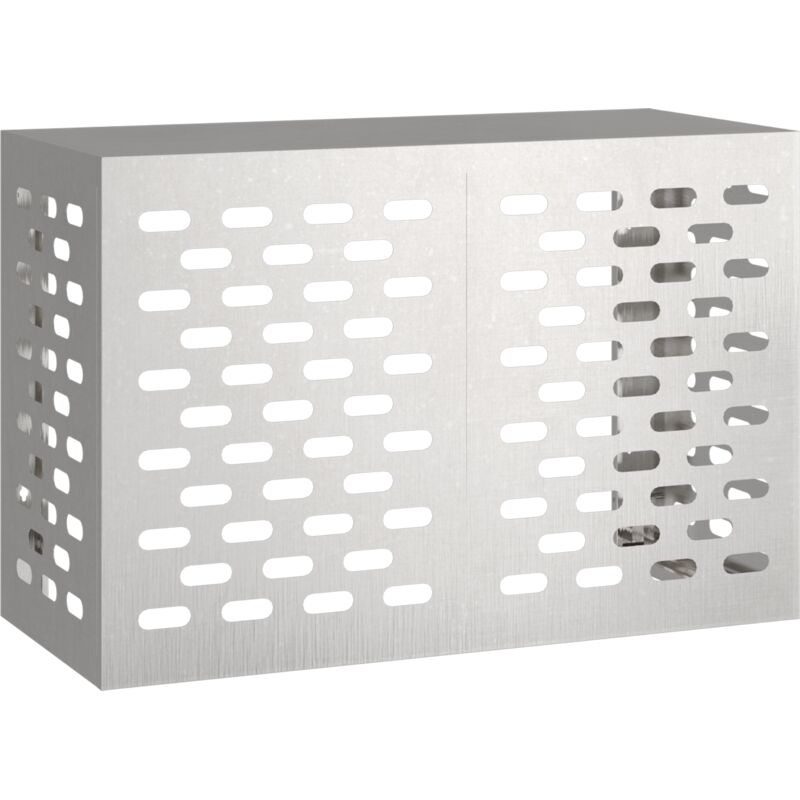 Vidaxl - Housse de climatiseur 90x40x60 cm Acier inoxydable