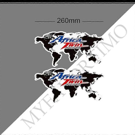 Housse de coffre, protection de réservoir pour Honda Africa Twin CRF1000L, CRF 1000, CRF 1100L, kit d'autocollants sports d'aventure - Africa Twin 10