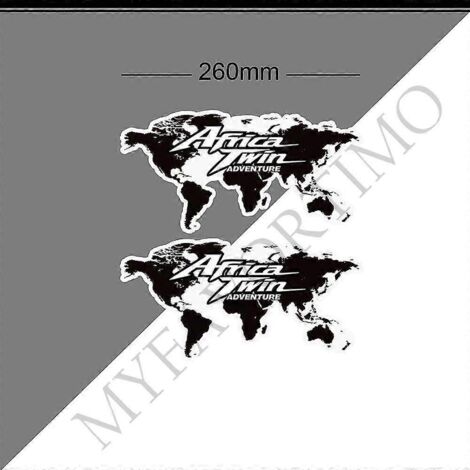 Housse de coffre, protection de réservoir pour Honda Africa Twin CRF1000L, CRF 1000, CRF 1100L, kit d'autocollants sports d'aventure - Africa Twin 12