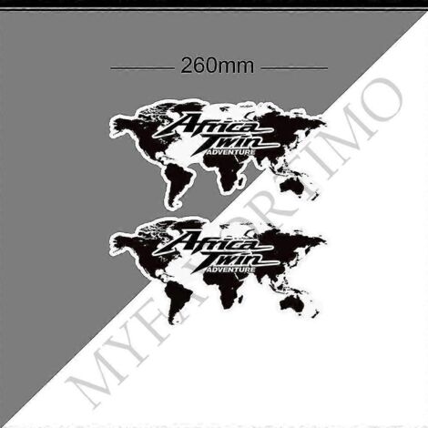 Housse de coffre, protection de réservoir pour Honda Africa Twin CRF1000L, CRF 1000, CRF 1100L, kit d'autocollants sports d'aventure - Africa Twin11