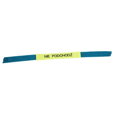 Housse de cordon néon JoQu® DO NOT CLOSE 20 mm