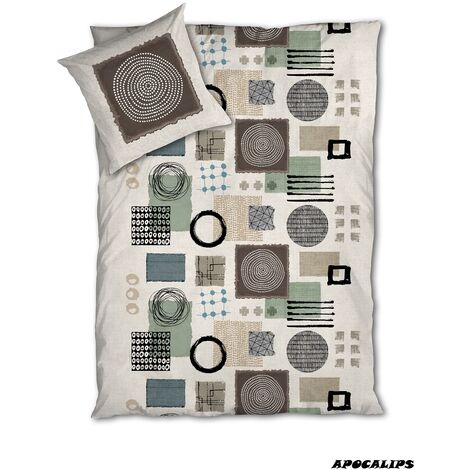 Housse de couette 1 place 140 x 200 cm Microfibres - Apocalipse